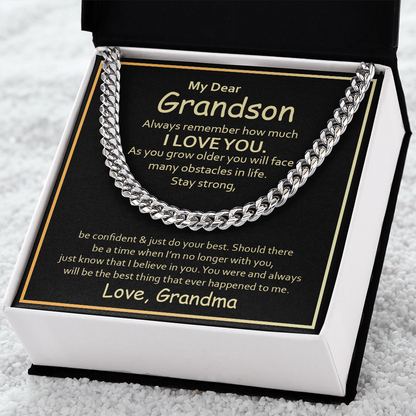 Cuban Chain for Grandson – Strength & Style