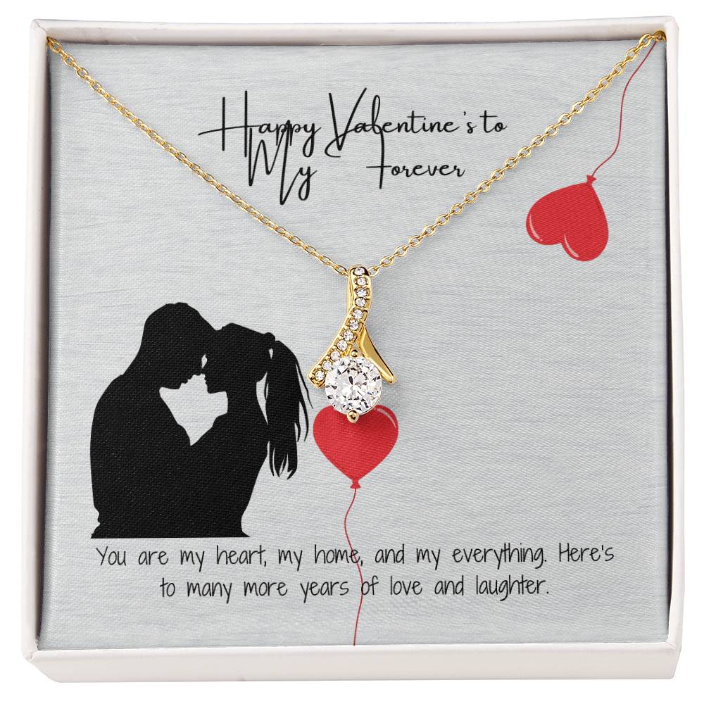 Unforgettable Valentine  Pendant with Gift Card