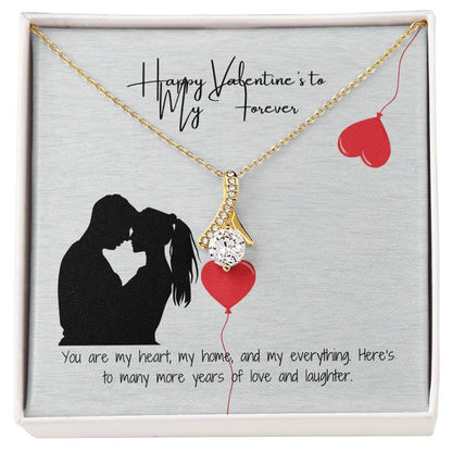 Unforgettable Valentine  Pendant with Gift Card