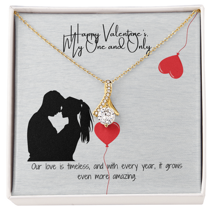 Cherished Love  Valentine Pendant and Gift Card Combo