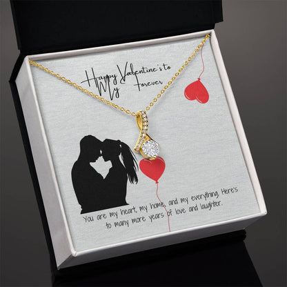 Unforgettable Valentine  Pendant with Gift Card