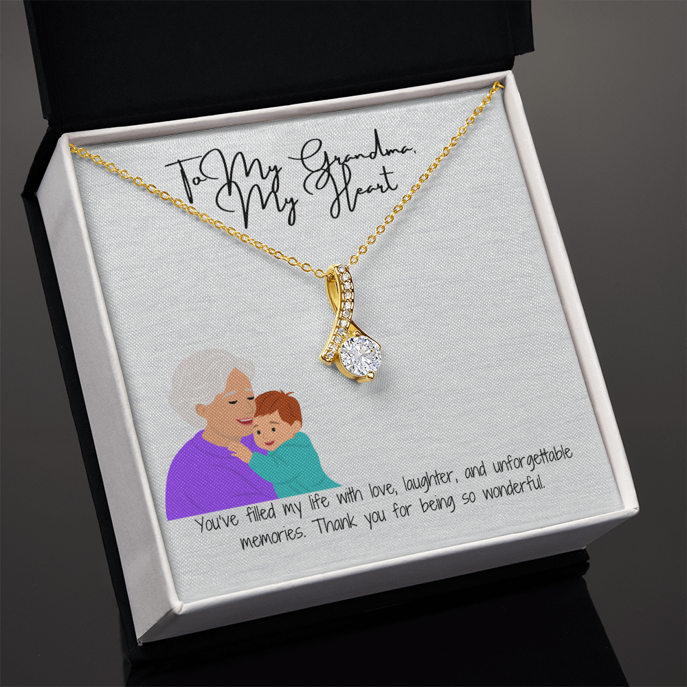 Radiant & Elegant  Alluring Beauty Necklace for Grandma