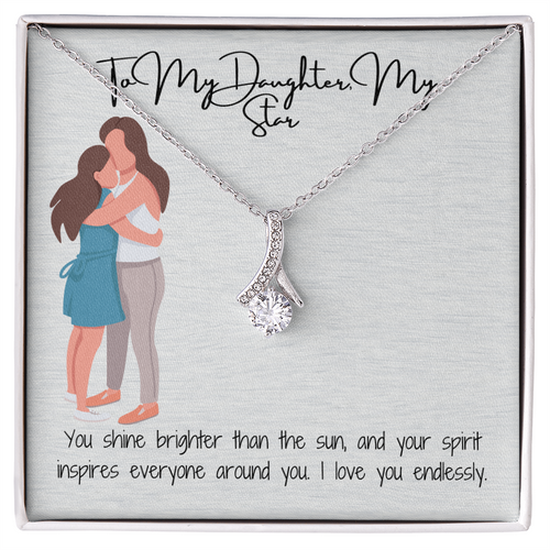 Timeless Elegance  Alluring Beauty Necklace (Yellow & White Gold)