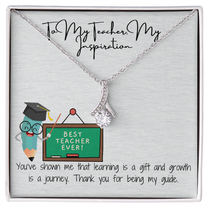 To My Teacher  Your Wisdom Shines Bright