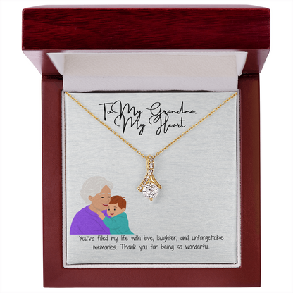 Radiant & Elegant  Alluring Beauty Necklace for Grandma