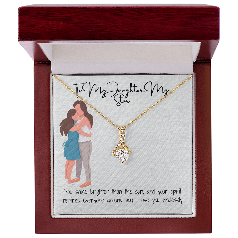 Timeless Elegance  Alluring Beauty Necklace (Yellow & White Gold)