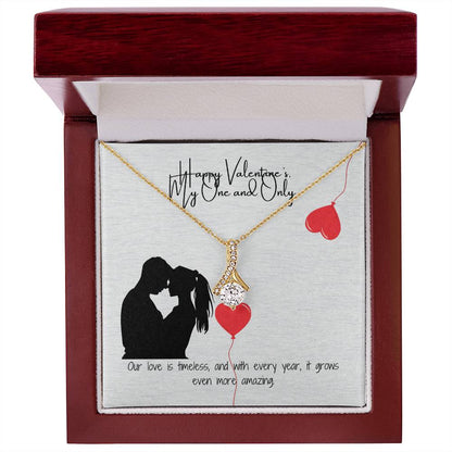 Cherished Love  Valentine Pendant and Gift Card Combo