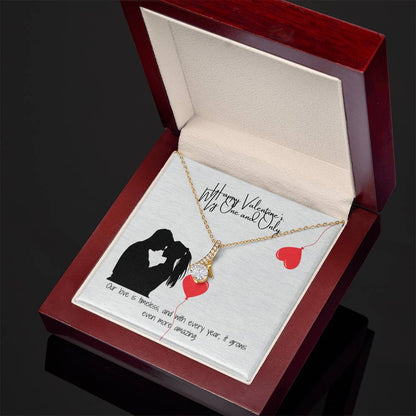 Cherished Love  Valentine Pendant and Gift Card Combo