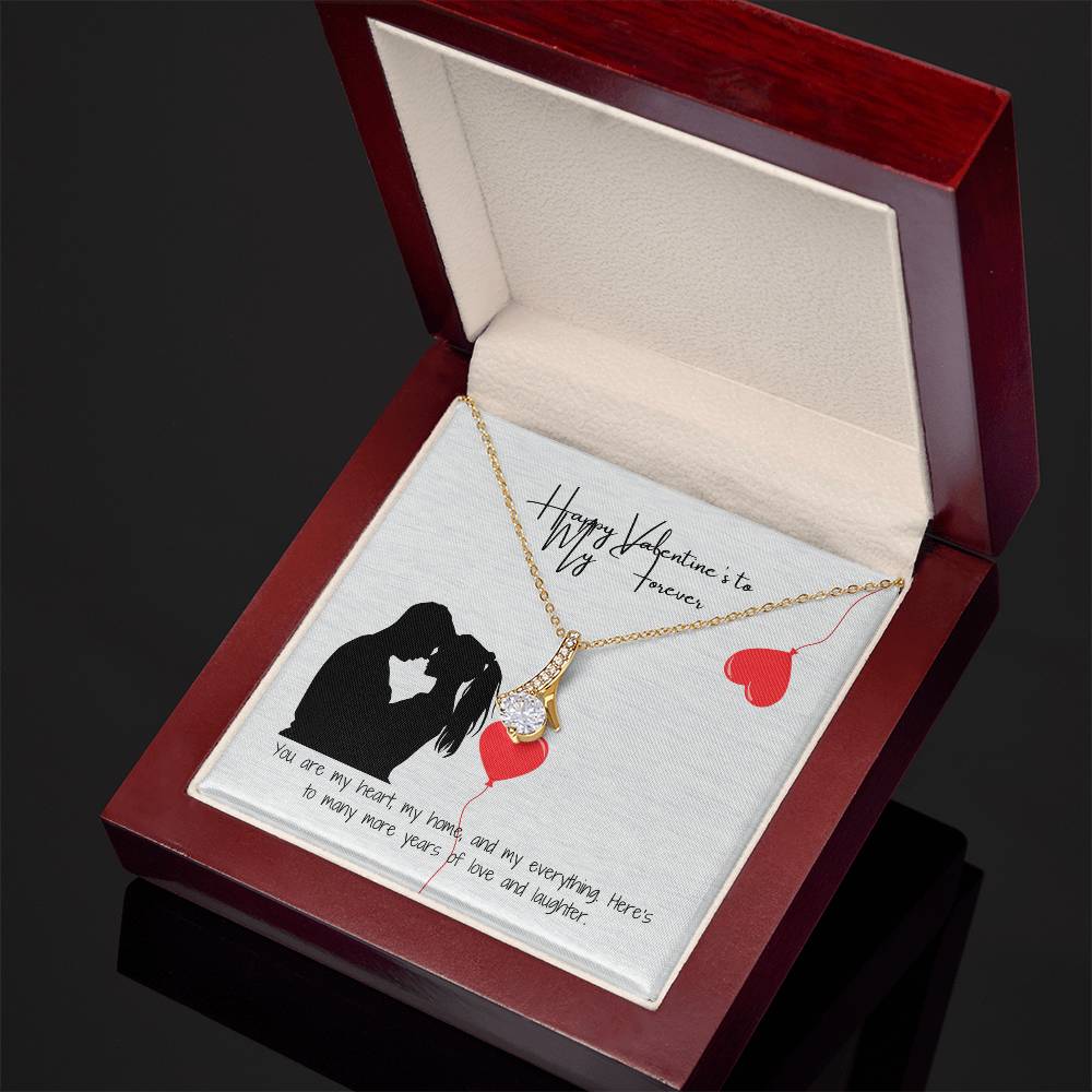 Unforgettable Valentine  Pendant with Gift Card