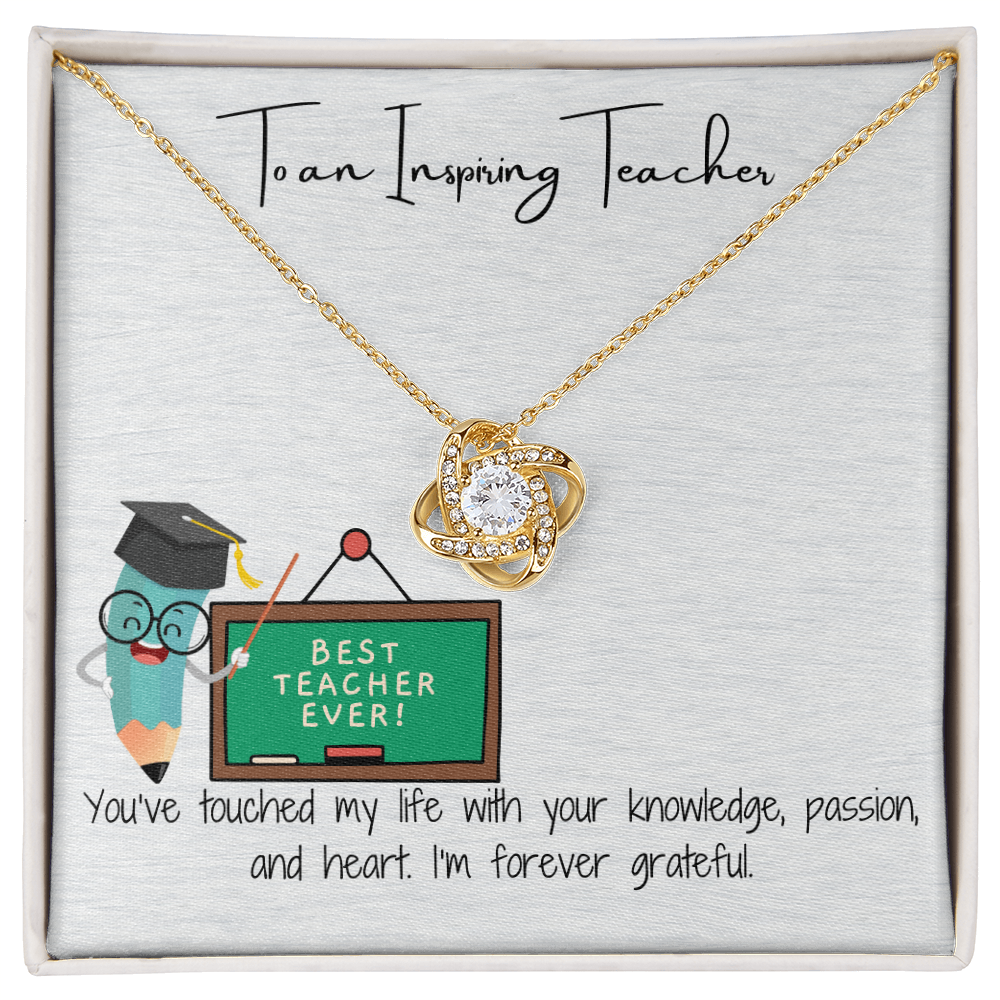 To My Teacher  The Knot That Binds Us