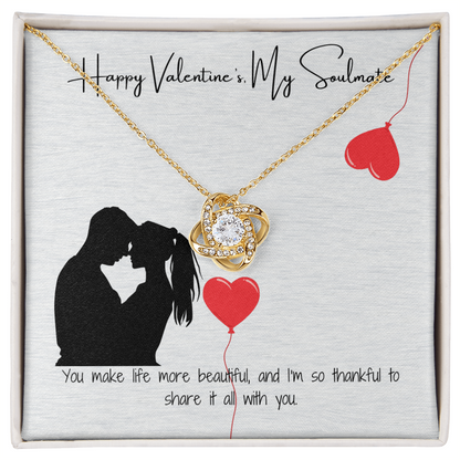 The Perfect Valentine - Pendant & Loving Message Card