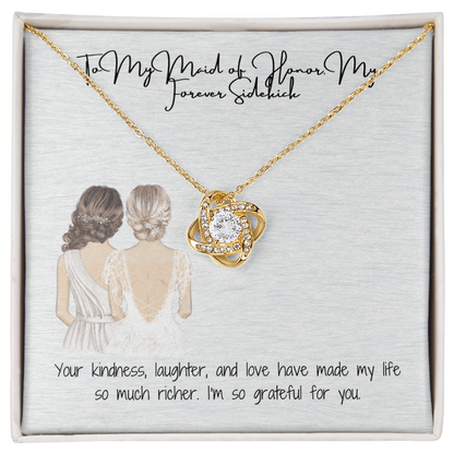 Forever Love Knot Necklace