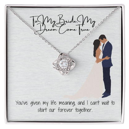 The Bride's Moment Necklace