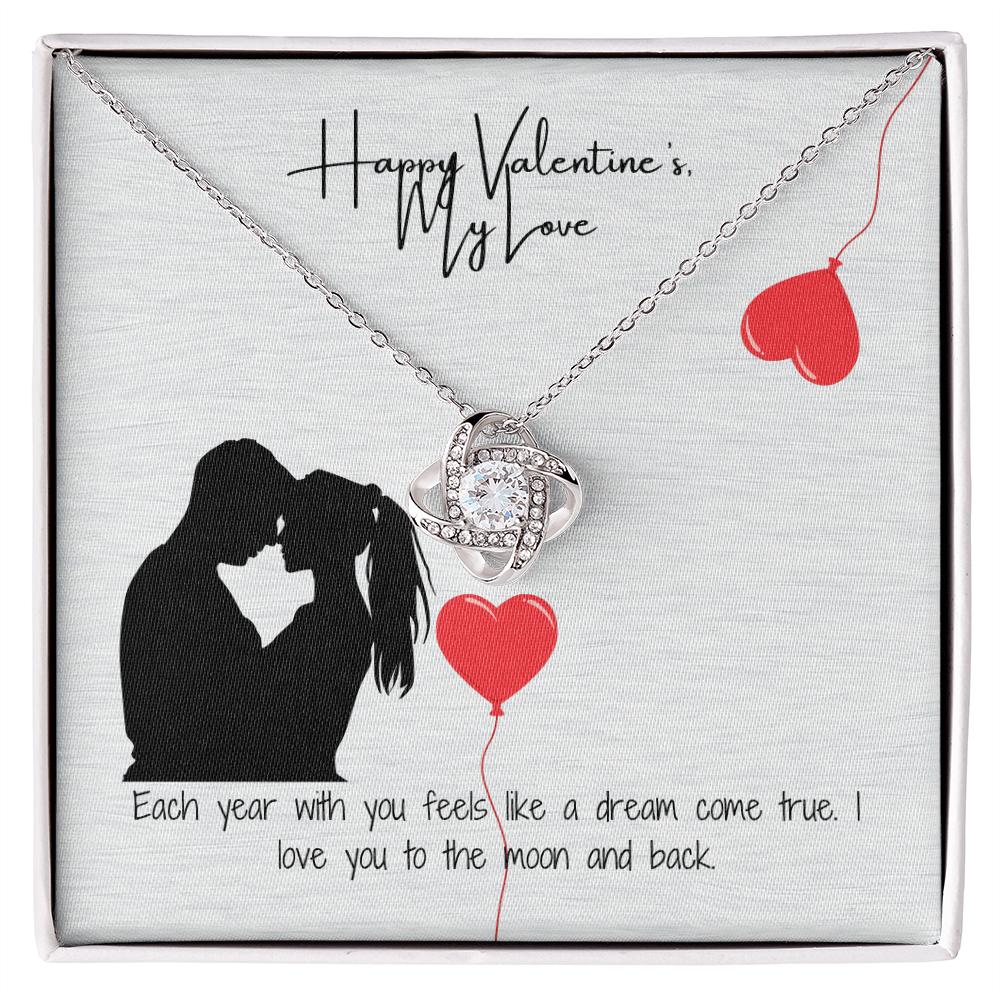 Endless Love Valentine Pendant and Gift Card Set