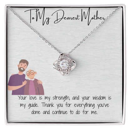 Mother & Son Everlasting Love Necklace