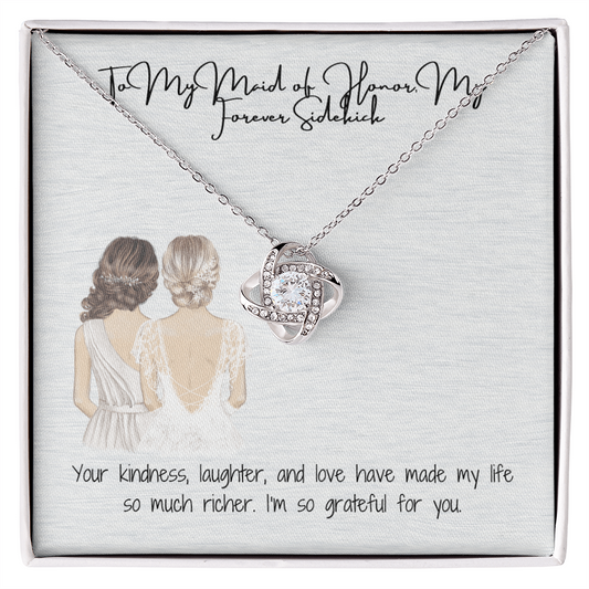 Forever Love Knot Necklace
