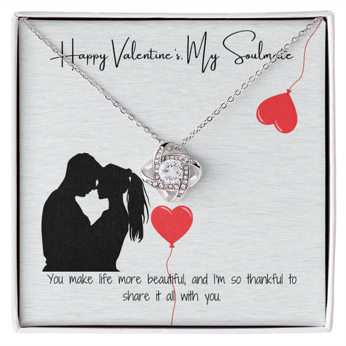 The Perfect Valentine - Pendant & Loving Message Card