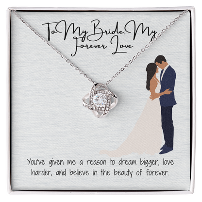 "Timeless Love" Bride Necklace