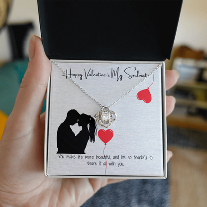 The Perfect Valentine - Pendant & Loving Message Card