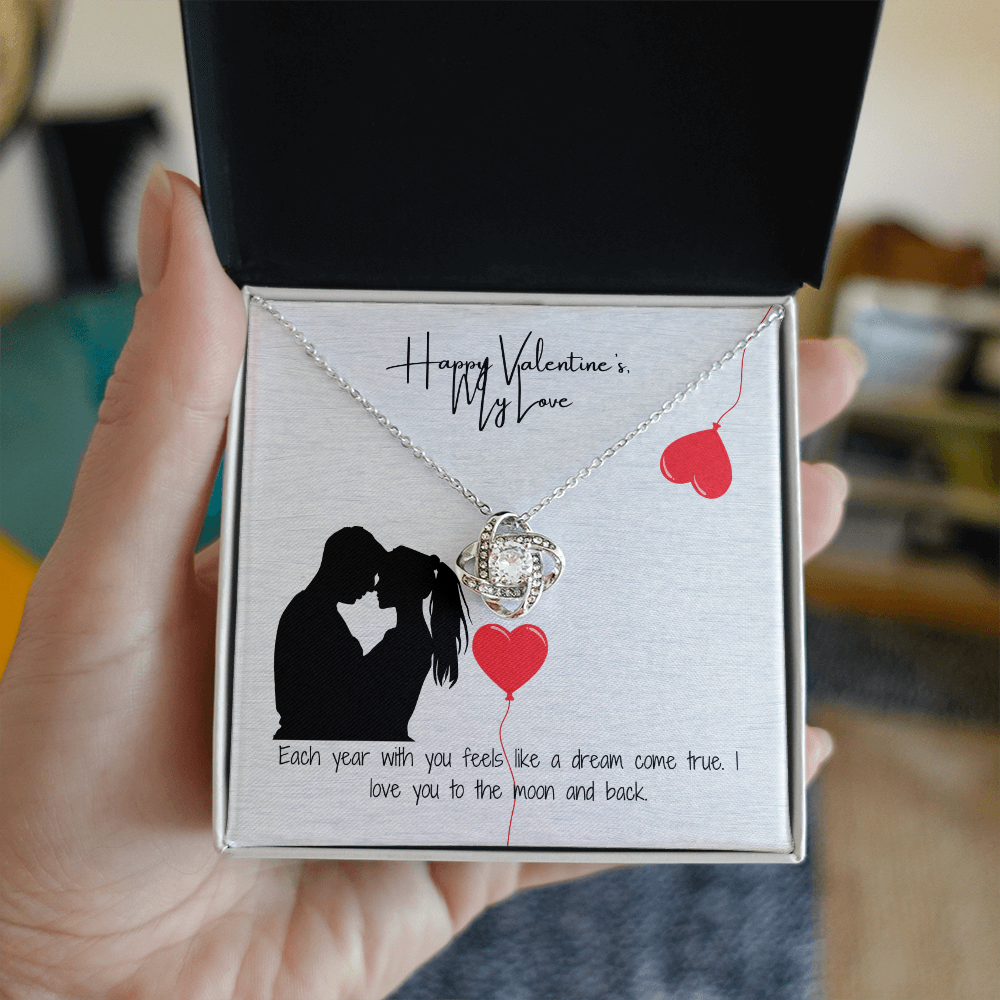 Endless Love Valentine Pendant and Gift Card Set