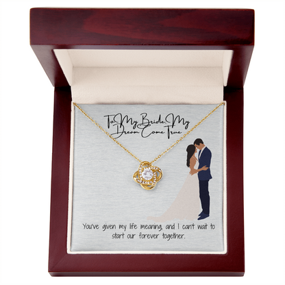 The Bride's Moment Necklace