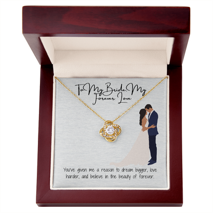 "Timeless Love" Bride Necklace