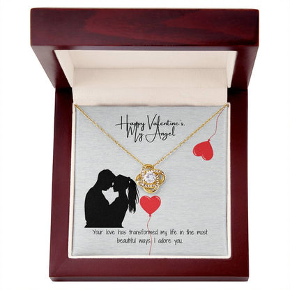 A Token of My Love Pendant & Valentine's Card