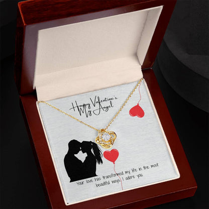 A Token of My Love Pendant & Valentine's Card