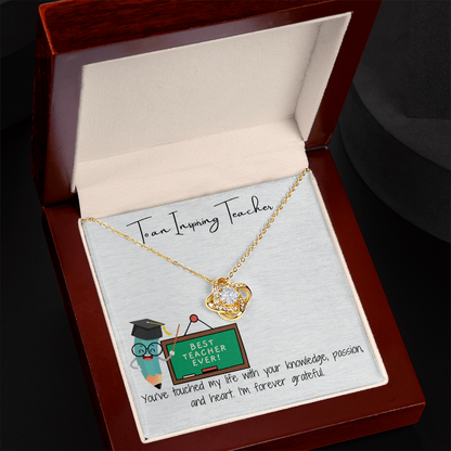 To My Teacher  The Knot That Binds Us