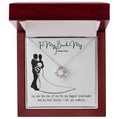 forever bridal pendant