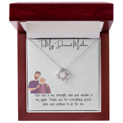 Mother & Son Everlasting Love Necklace