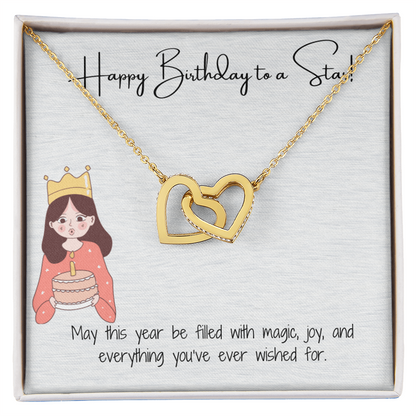 Happy Birthday Star Necklace