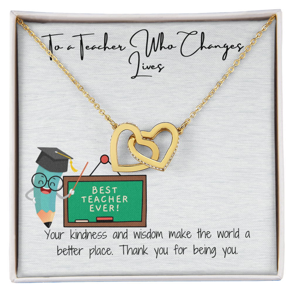 Interlocking Hearts Necklace