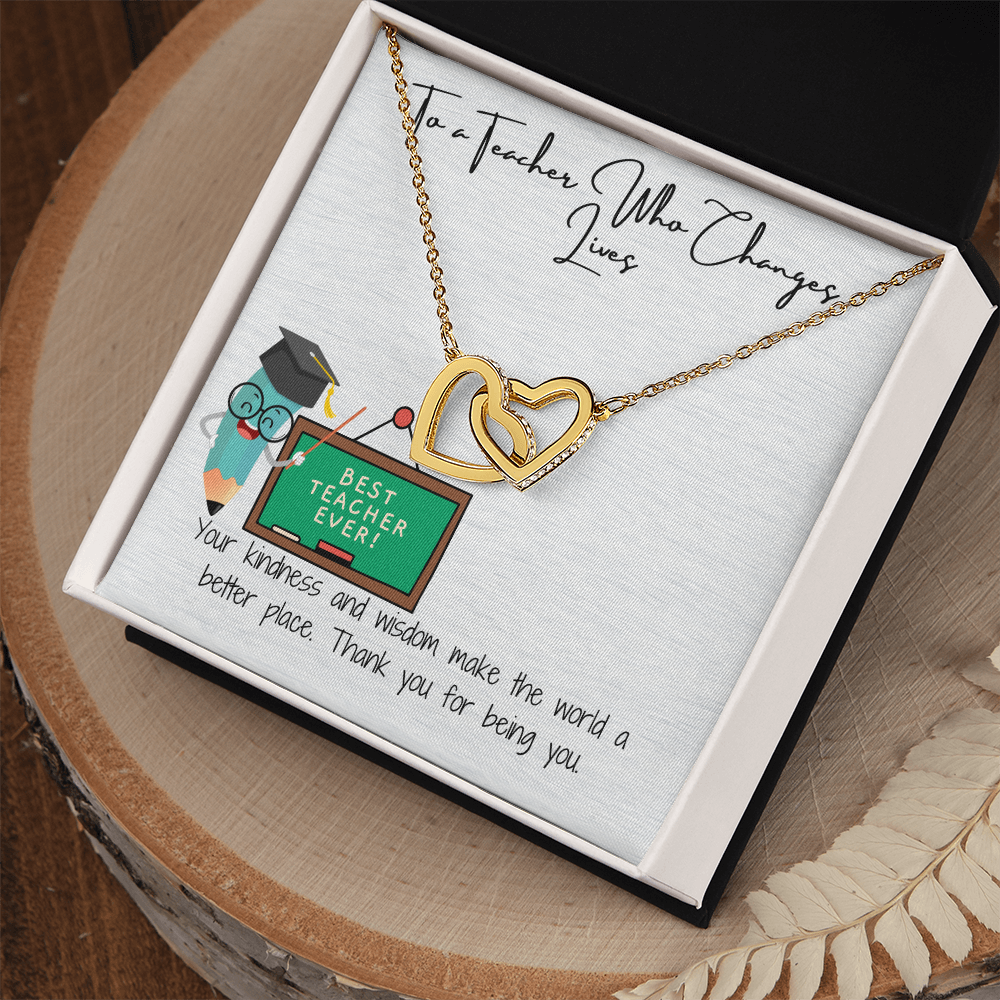 Interlocking Hearts Necklace