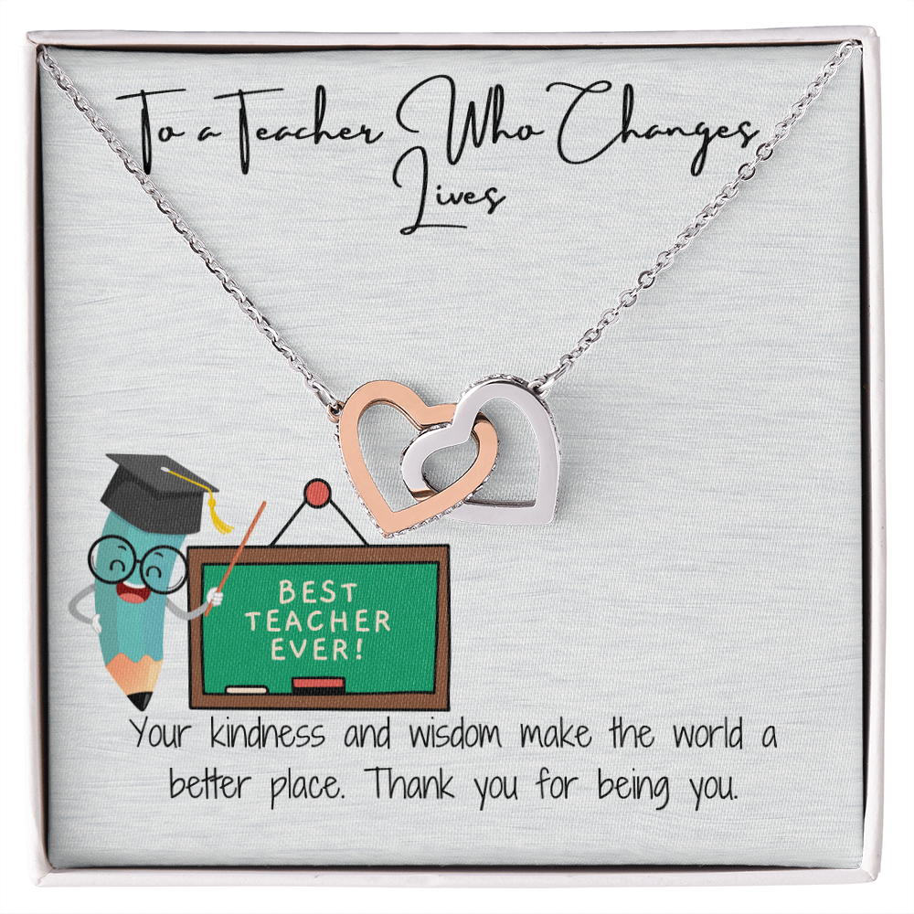 Interlocking Hearts Necklace