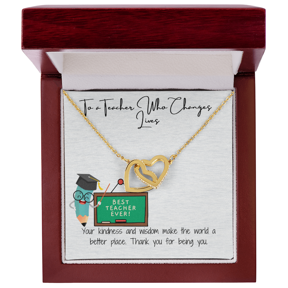 Interlocking Hearts Necklace