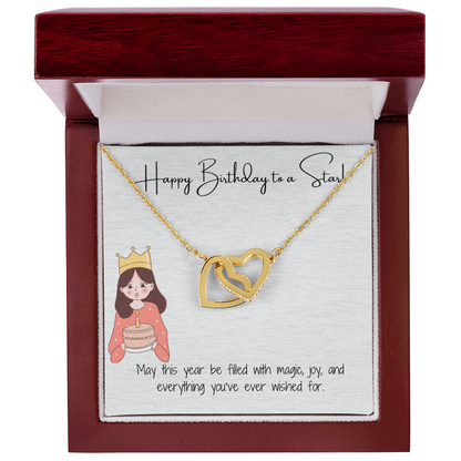 Happy Birthday Star Necklace