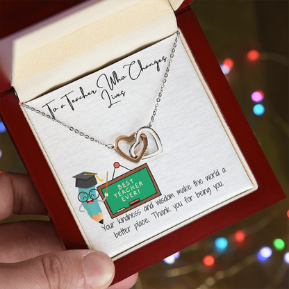 Interlocking Hearts Necklace