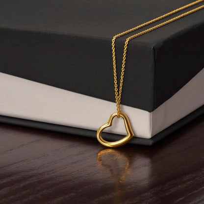 Minimal Heart Necklace – Everyday Elegance