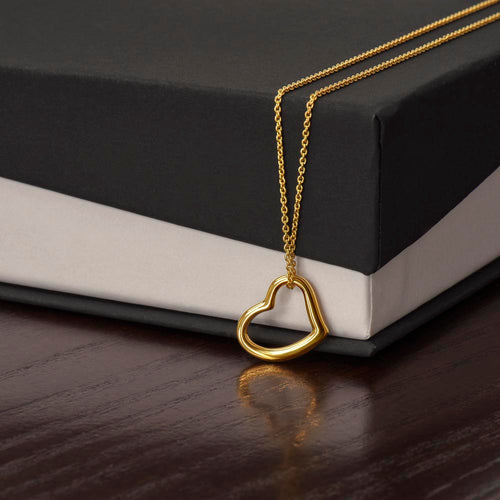 Minimal Heart Necklace – Everyday Elegance