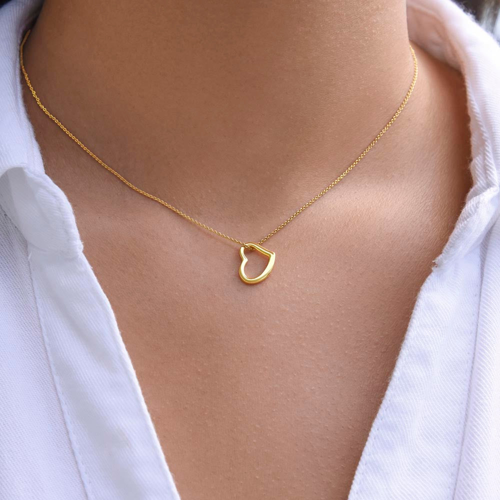 Minimal Heart Necklace – Everyday Elegance