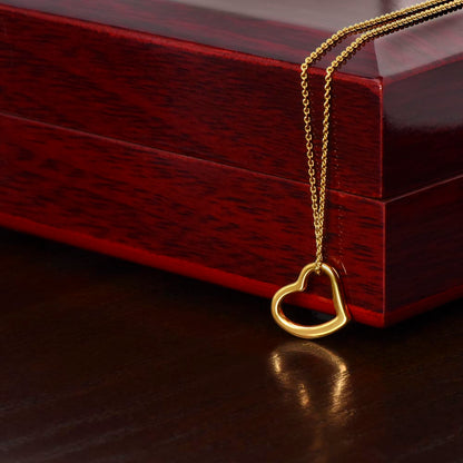 Minimal Heart Necklace – Everyday Elegance