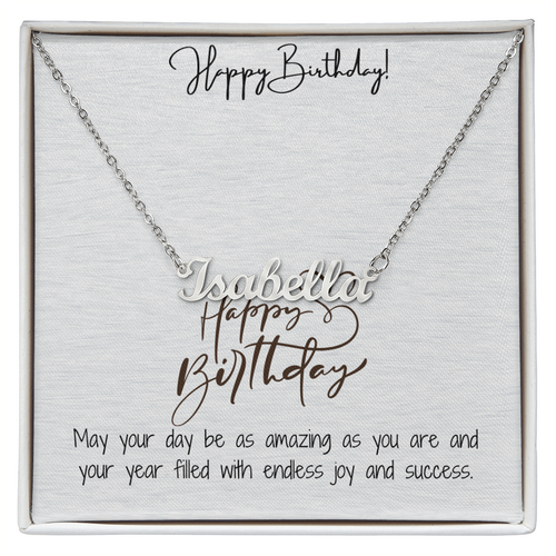 Birthday Bliss Necklace