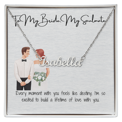 Bride to be necklace