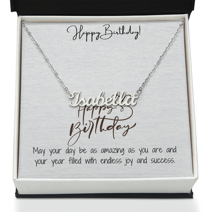 Birthday Bliss Necklace