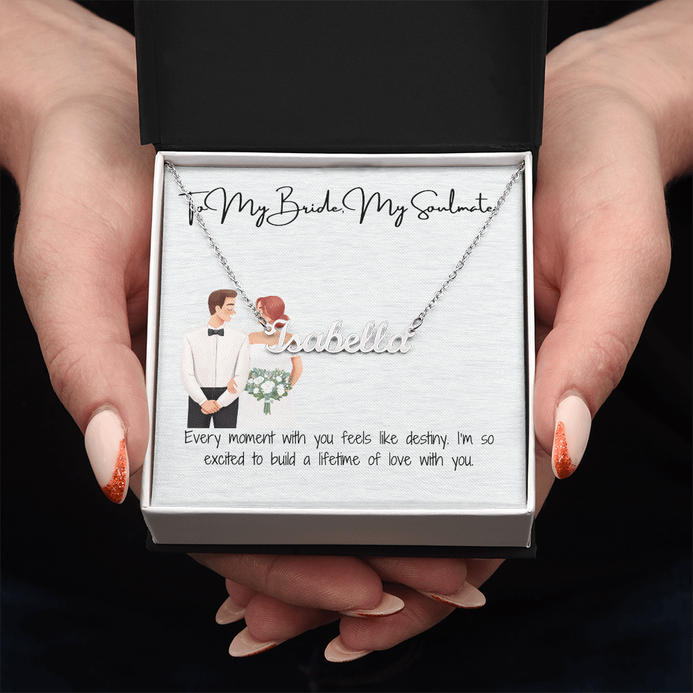 Bride to be necklace
