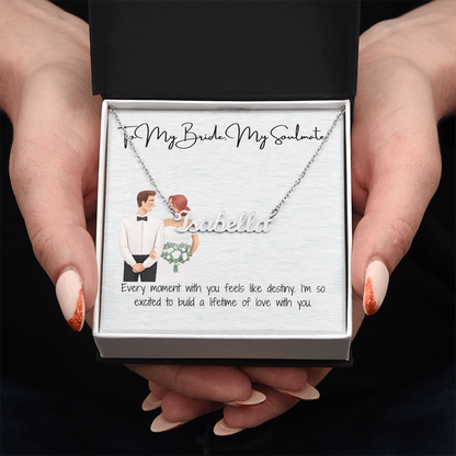 Bride to be necklace