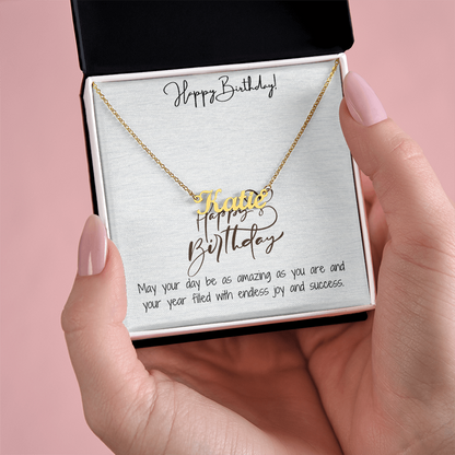 Birthday Bliss Necklace