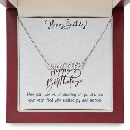 Birthday Bliss Necklace