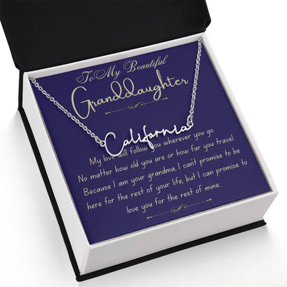 For My Sweet Granddaughter – Always & Forever
